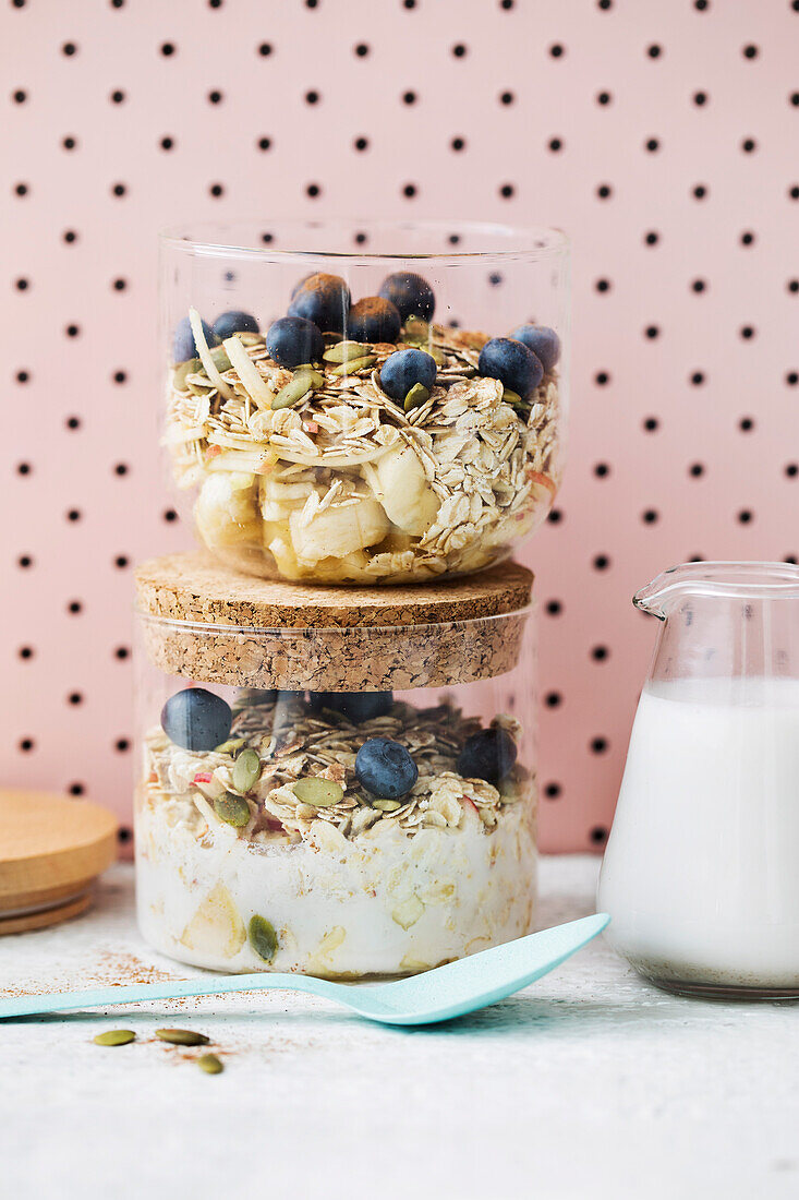 Make and go bircher muesli