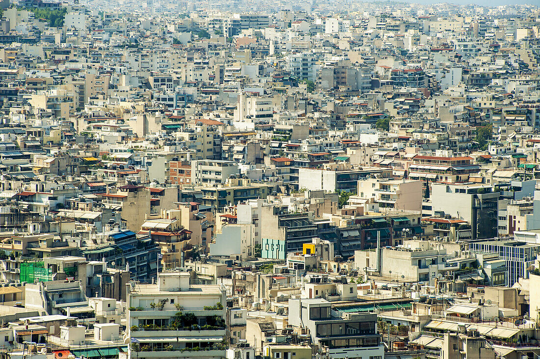 View From The Acropolis; Athens, Greece