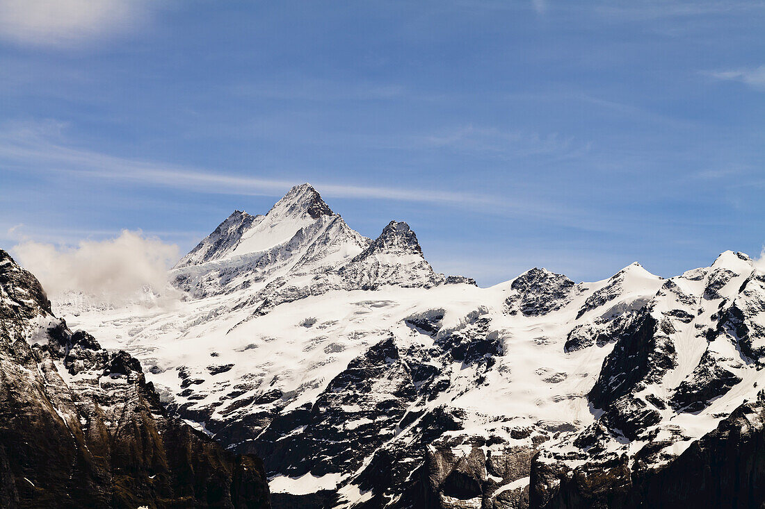 Jungfrau; Grindelwald, Berner Oberland, Schweiz