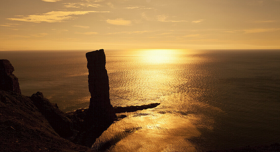 Alter Mann von Hoy; Orkney, Schottland