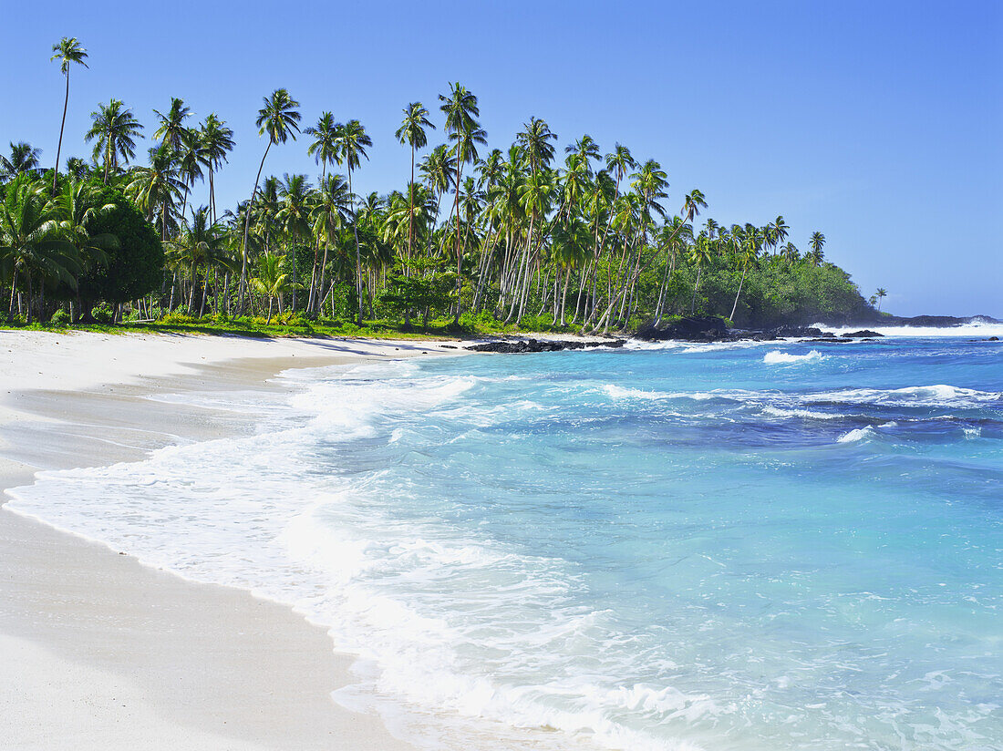 Samoanische Küstenlinie, Insel Upolu; Upolu, Samoa