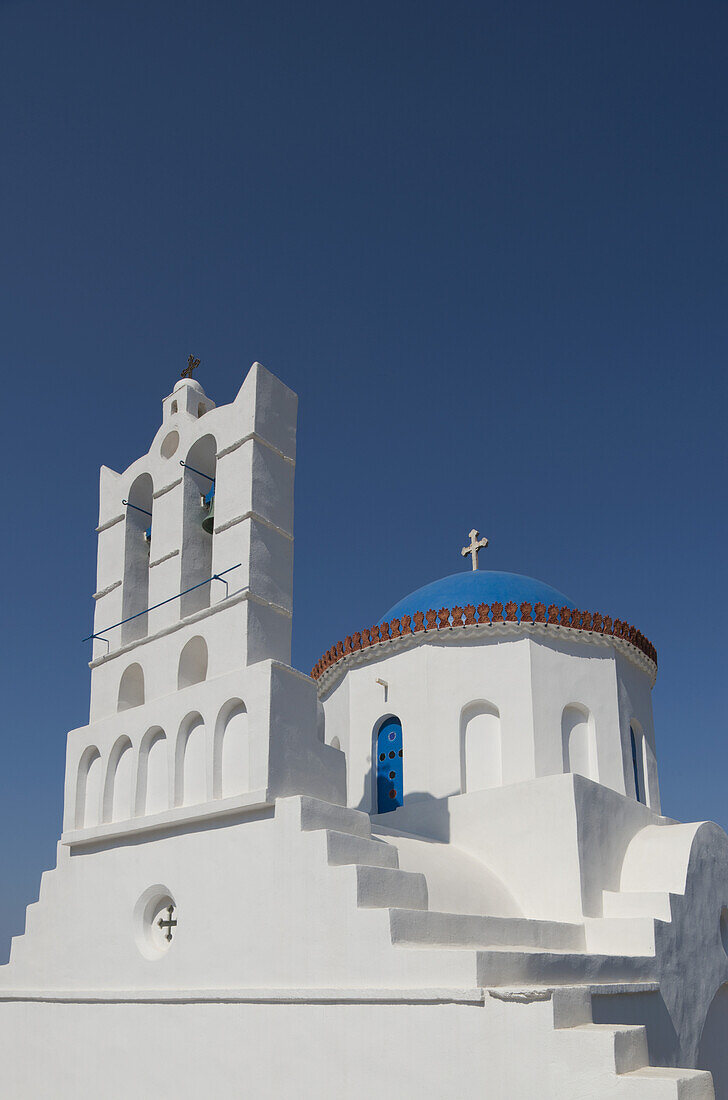 Die Kirche von Panayia Poulati; Sifnos, Kykladen, Griechische Inseln, Griechenland