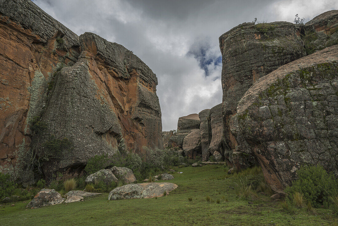 The Rocks In The Area Known As The Cuidad De Itas, Toro Toro National Park; Bolivia