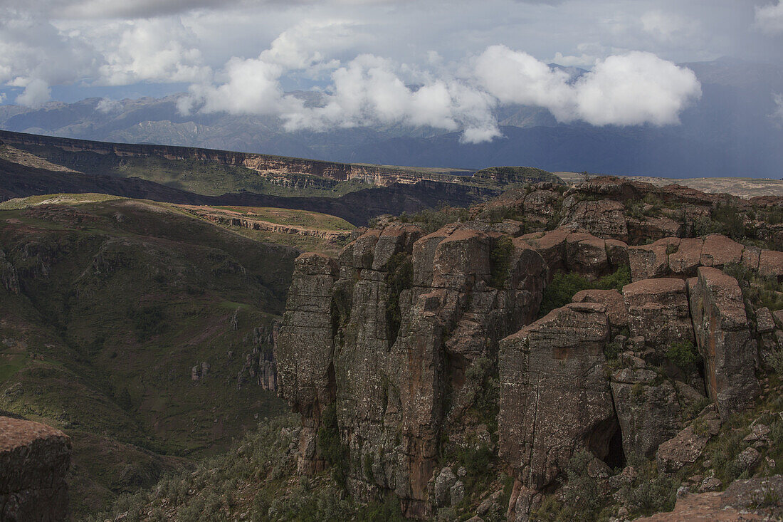 The Rocky And Wild Landscape And Vistas Of Toro Toro National Park; Bolivia