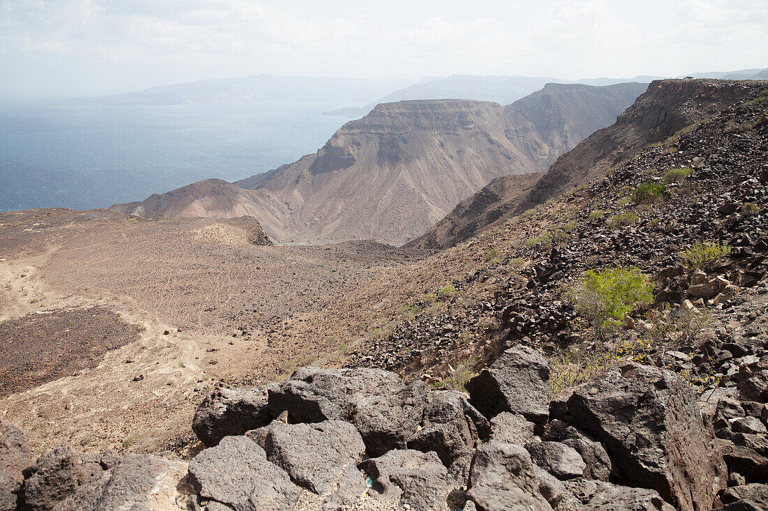 View Into The Bay Of Ghoubbet (Bay Of Demons), Gulf Of Tadjoura; Djibouti