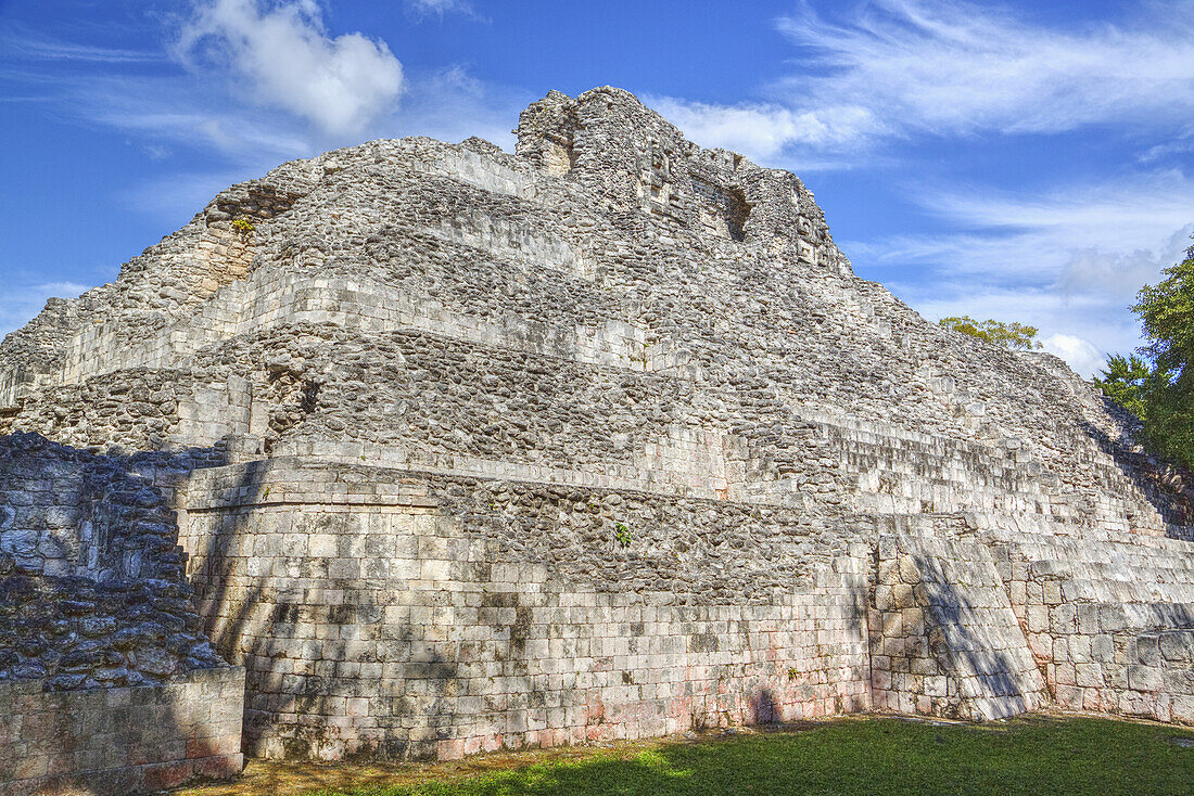 Structure X, Becan, Mayan Ruins; Campeche, Mexico