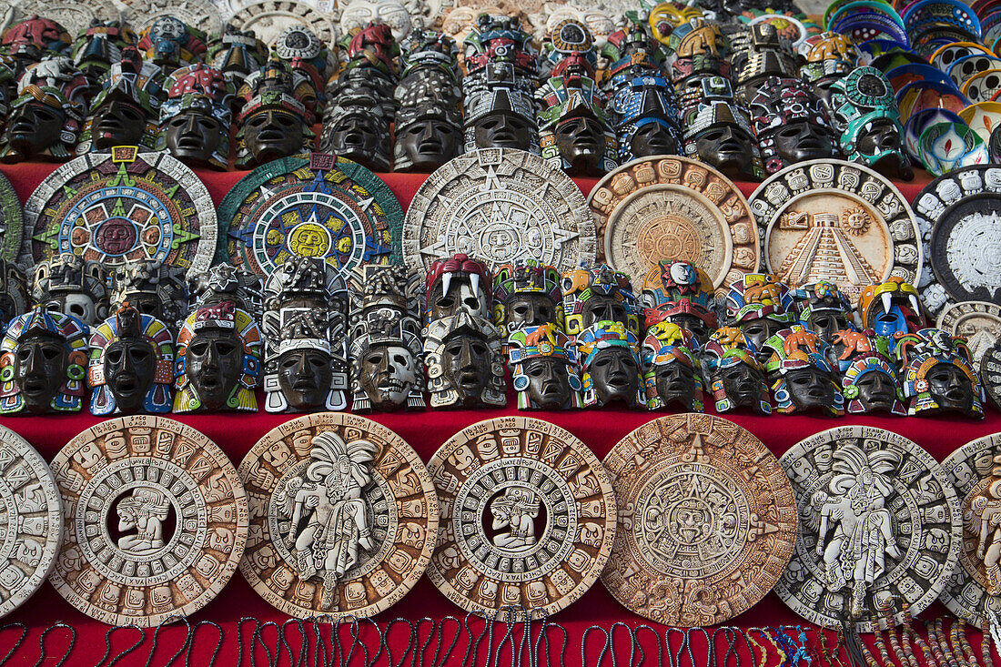 Handicrafts For Sale, Chichen Itza; Yucatan, Mexico