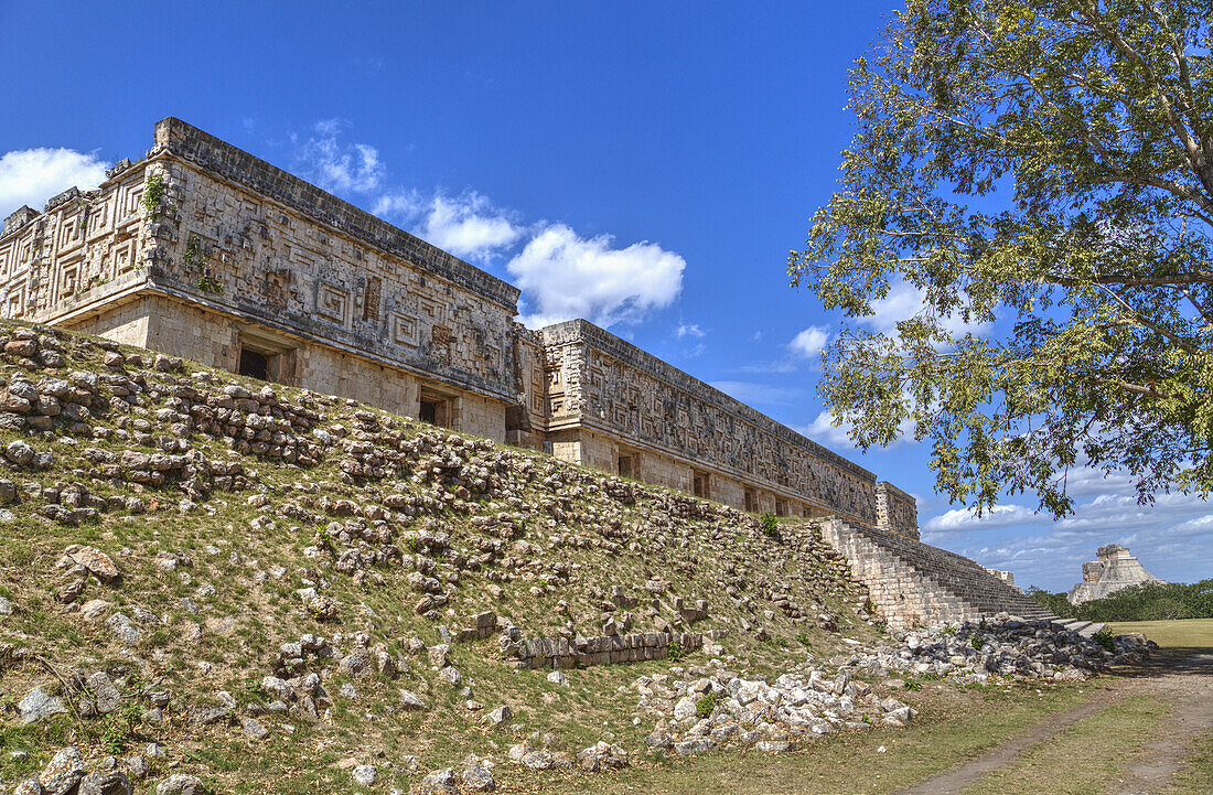 Palast des Gouverneurs, Uxmal; Yucatan, Mexiko