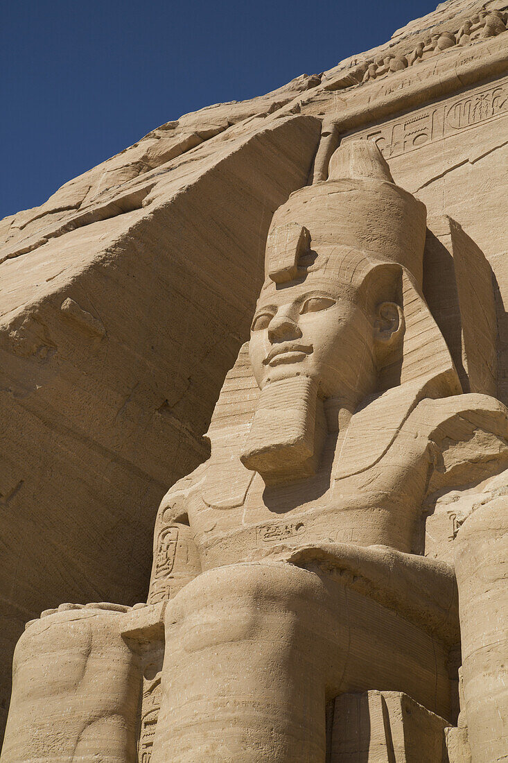Kolosse von Ramses Ii, Sonnentempel, Abu Simbel; Ägypten