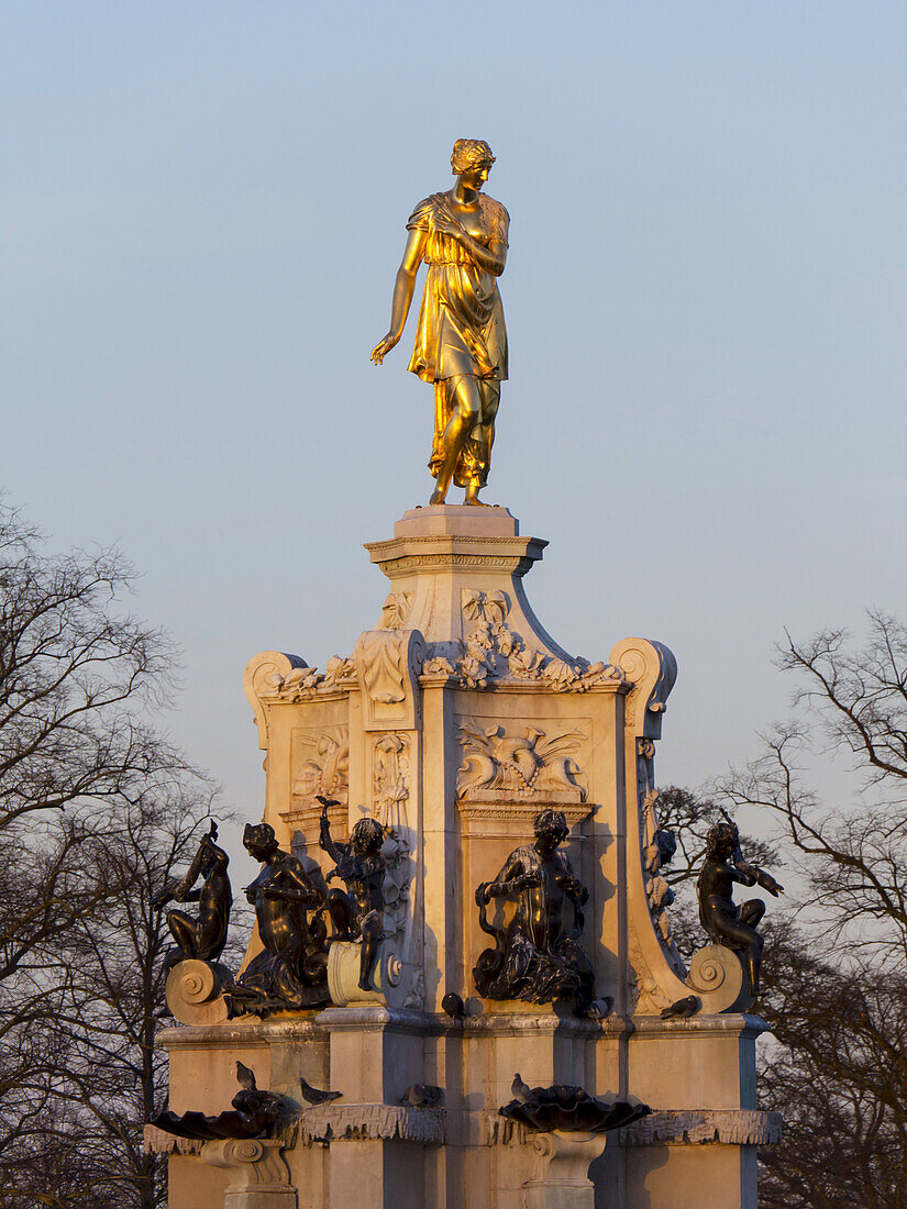 Bushy Park, Arethua Statue; London, England