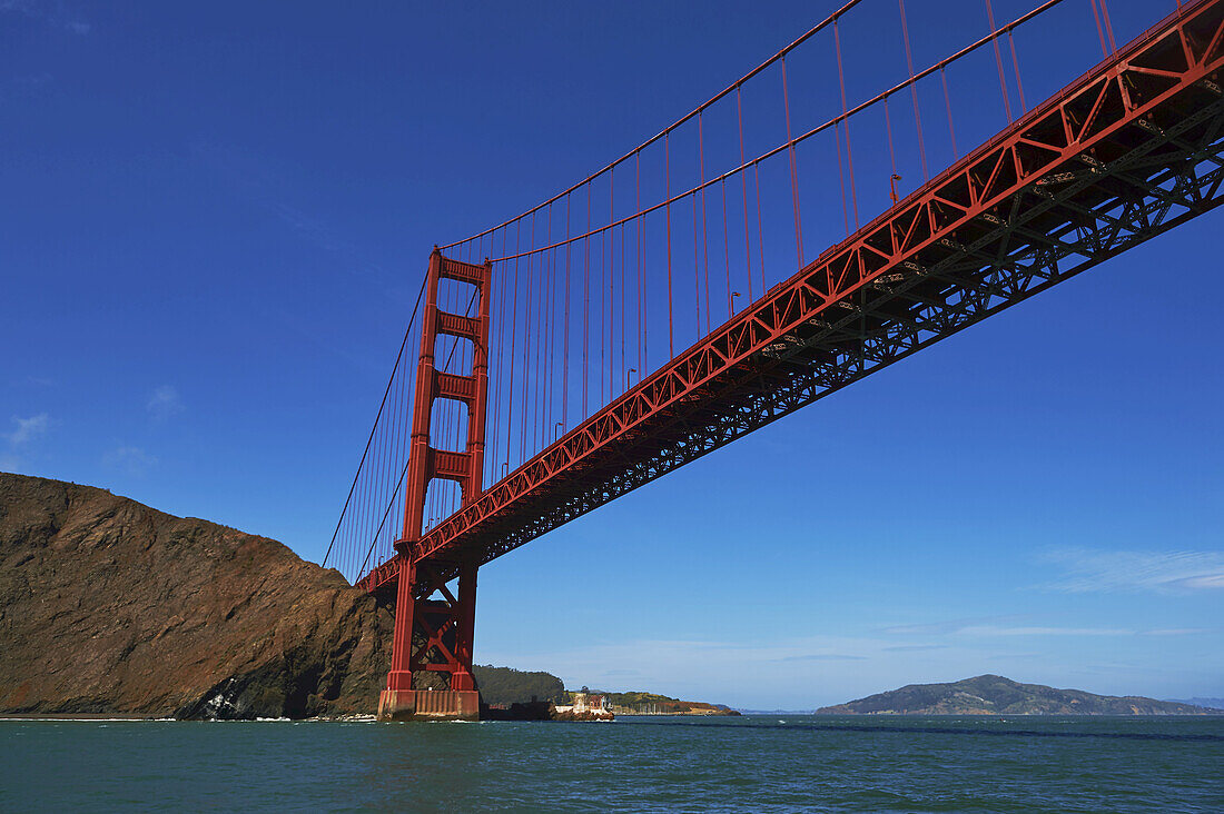 Golden Gate Bridge; San Francisco, Kalifornien, Vereinigte Staaten von Amerika