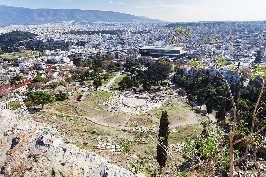 Theater des Dionysos; Athen, Griechenland