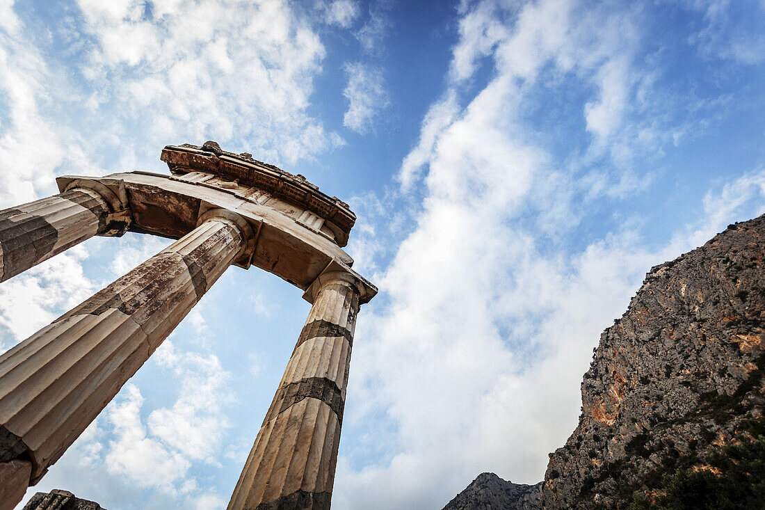 Heiligtum der Athene; Delphi, Griechenland