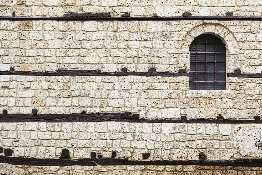 Wall Of A Synagogue; Beroea, Greece