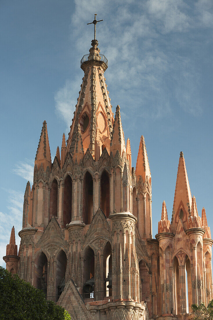 Pfarrkirche; San Miguel De Allende, Guanajuato, Mexiko