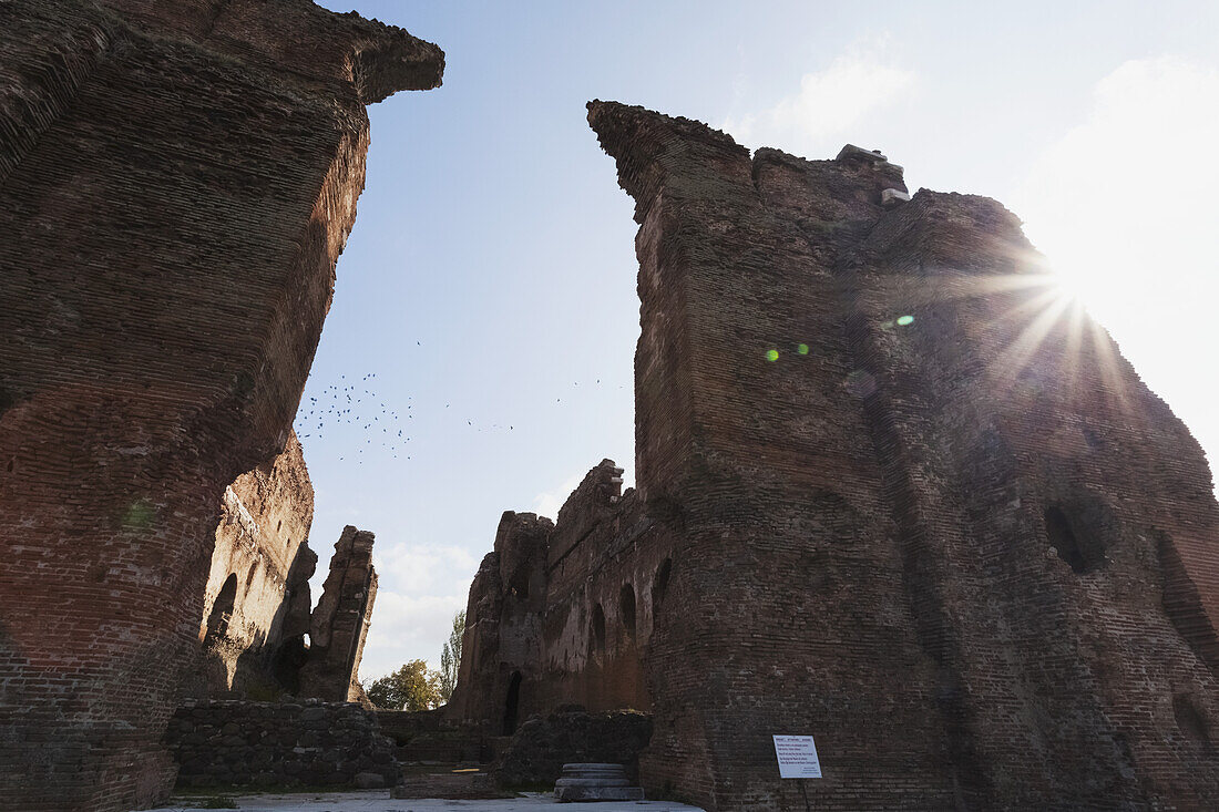 Red Basilica, One Of The Seven Important Churches In Christianity; Pergamum, Turkey