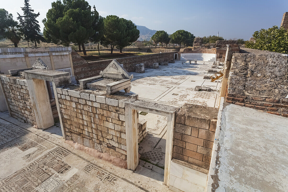 Ruins Of The Synagogue Of Sardis; Sardis, Turkey