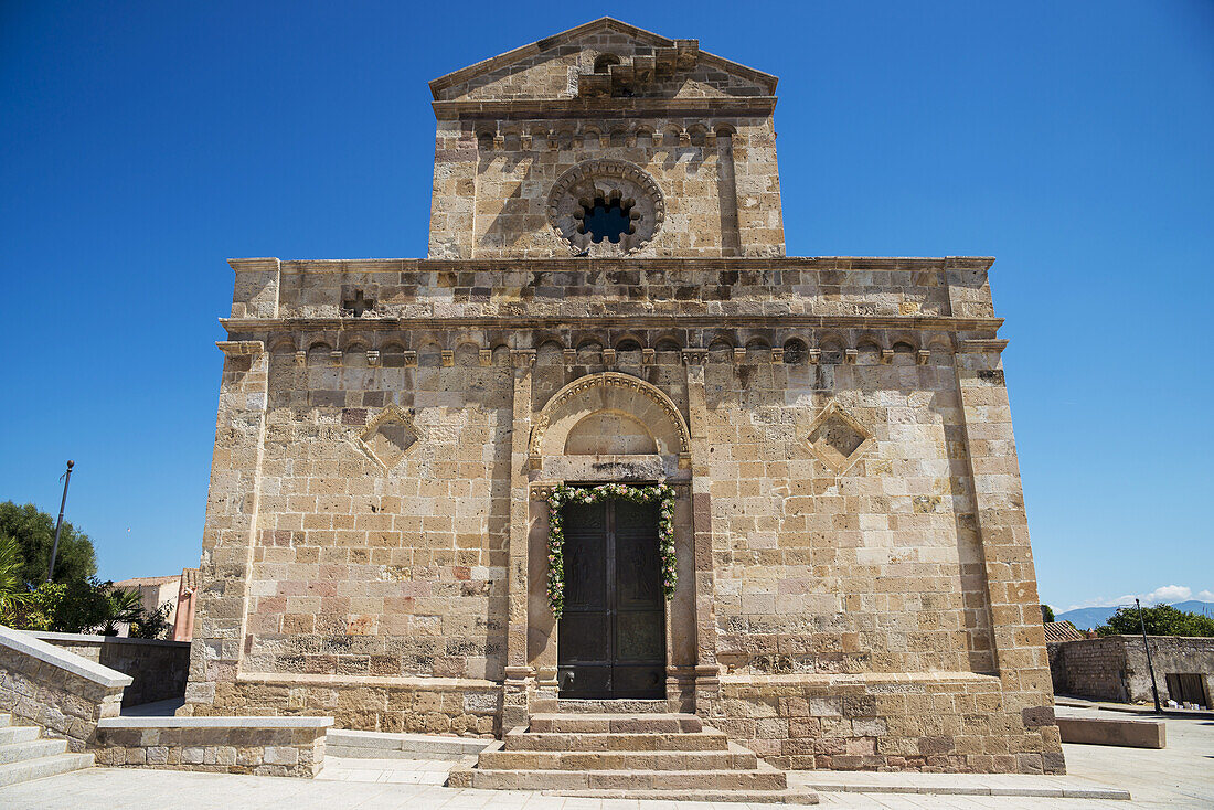 Cathedral Of Santa Maria Di Monserrato; Tratalias, Carbonia Iglesias, Sardinia, Italy