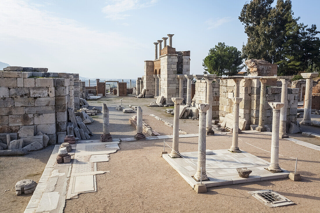 Grab des Heiligen Johannes und Johannesbasilika; Ephesus, Türkei