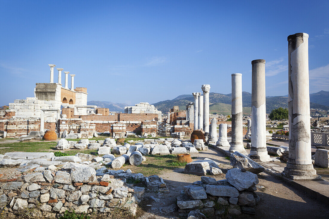 Grabmal des Heiligen Johannes und der Johannes-Basilika; Ephesus, Türkei