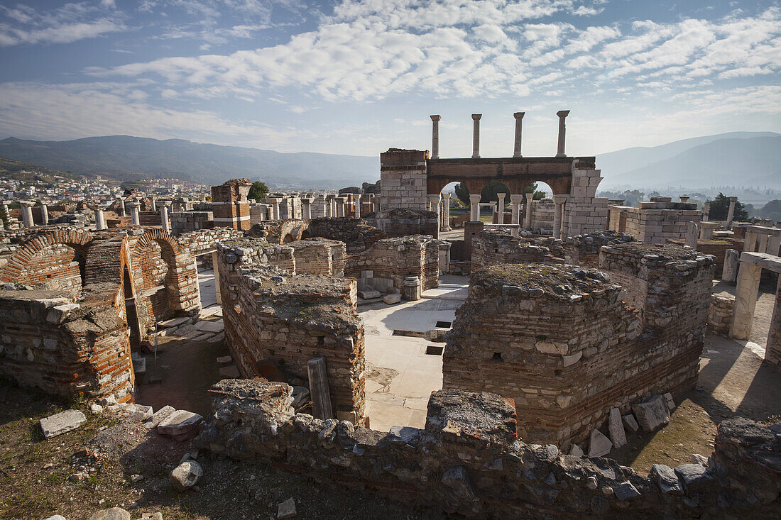 Das Grab des Heiligen Johannes und die Basilika des Heiligen Johannes; Ephesus, Türkei