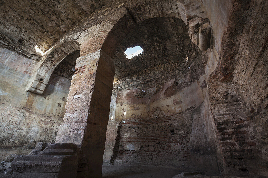 Das Innere der Burg Selcuk; Ephesus, Türkei
