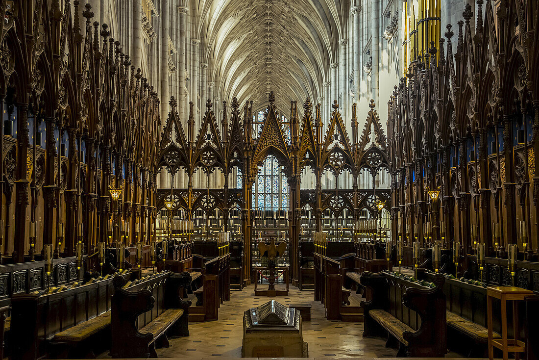 Kathedrale von Winchester; Winchester, Hampshire, England