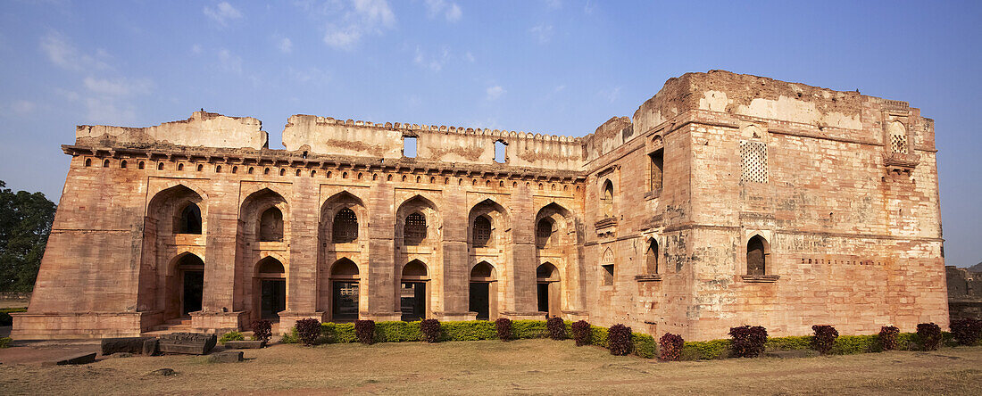 Palace Architecture In The Royal Enclave Of The Deserted City Of Mandu