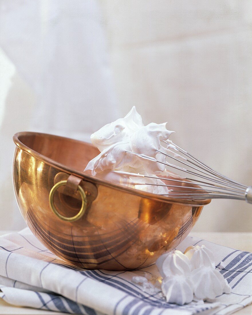 Mixing Icing in a Copper Bowl