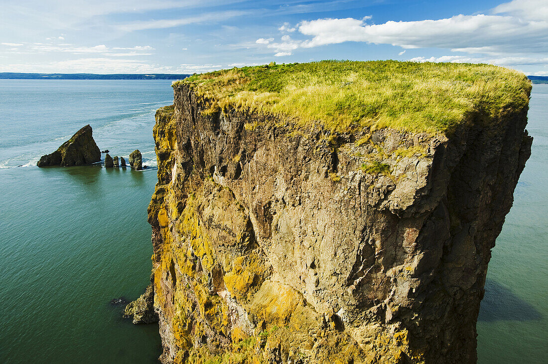 Cape Split entlang der Bay of Fundy; Neuschottland, Kanada