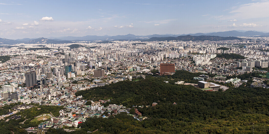 Cityscape Of Seoul; Seoul, South Korea