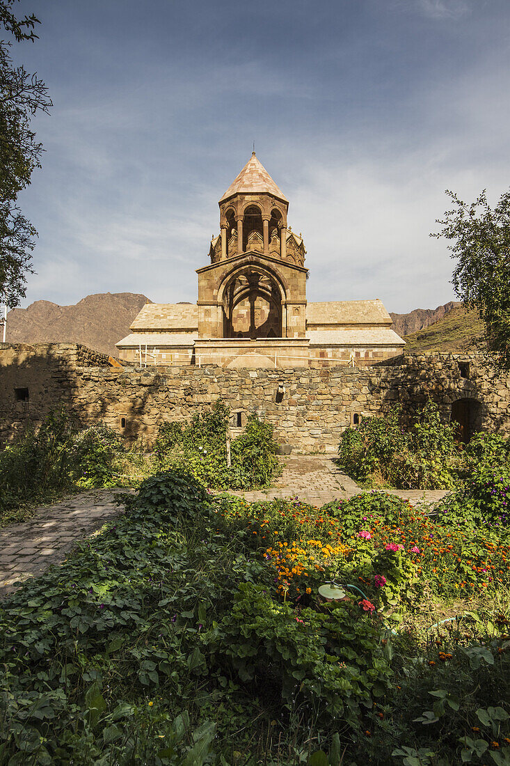 Südlicher Innenhof des Stepanos-Klosters; Ost-Aserbaidschan, Iran