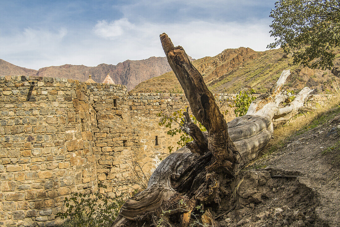 Protective Wall Of The Saint Stepanos Monastery; East Azerbaijan, Iran