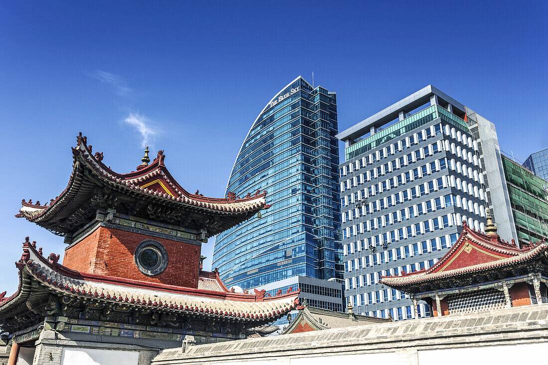 The Choijin Lama Monastery, Now A Museum, Is An Example Of Traditional Buddhist Architecture.  It Is Located In Central Ulaanbaatar And Houses A Collection Of Buddhist Art, Silk Icons, And Masks