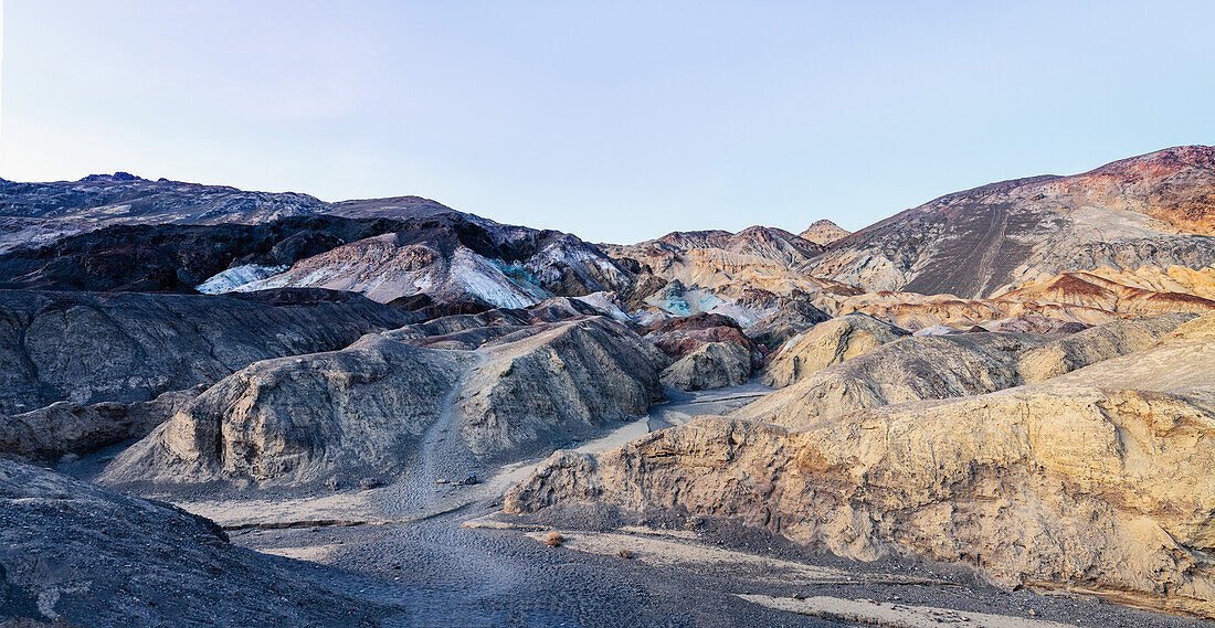 Artist's Palette At Dusk, Death Valley National Park; California, United States Of America