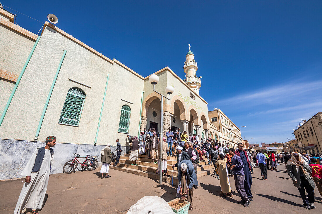Great Mosque of Asmara, also known as Al Kulafah Al Rashidan; Asmara, Central Region, Eritrea
