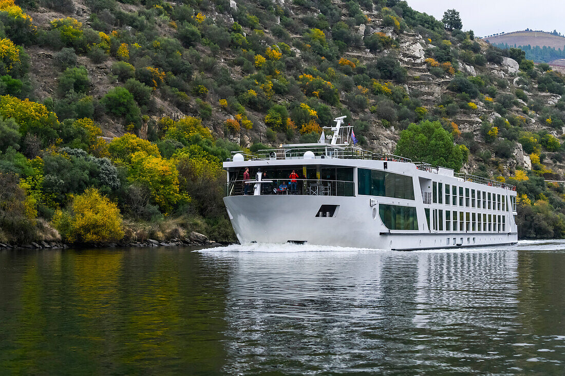 Boat ride along the Douro River; Alijo Municipality, Vila Real, Portugal