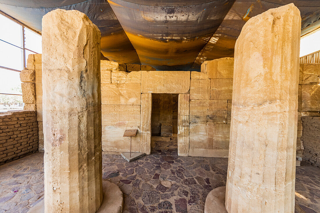 Kumma-Tempel im Nationalmuseum des Sudan; Khartoum, Khartoum, Sudan