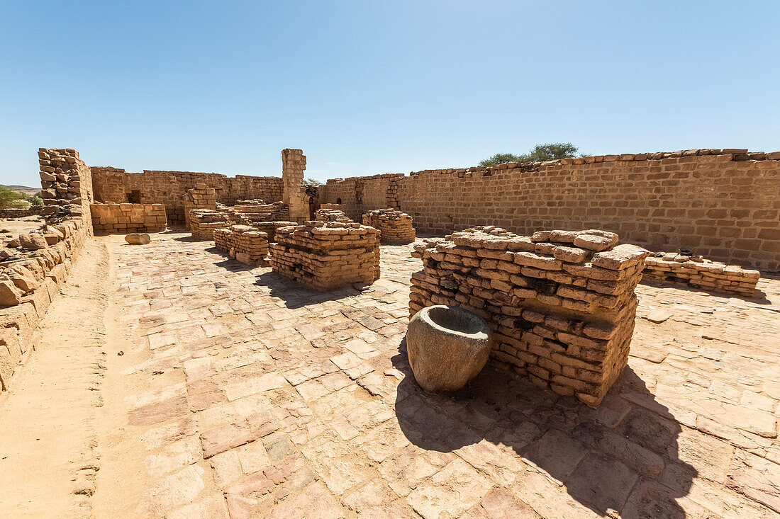 Ruins of the medieval Christian monastery, Al Ghazali; Sudan