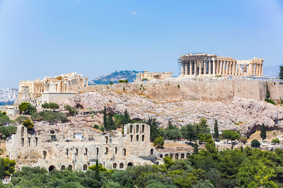 Parthenon, Acropolis; Athens, Greece