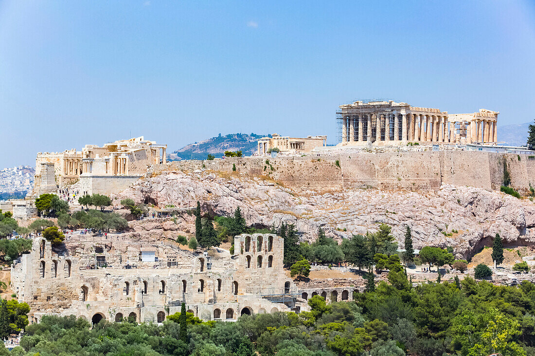 Parthenon, Akropolis; Athen, Griechenland