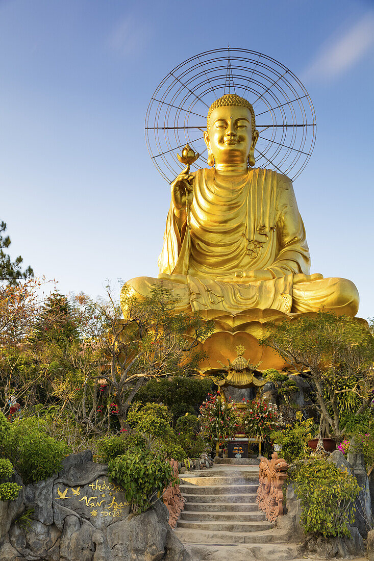Golden Buddha; Da Lat, Lam Dong Province, Vietnam