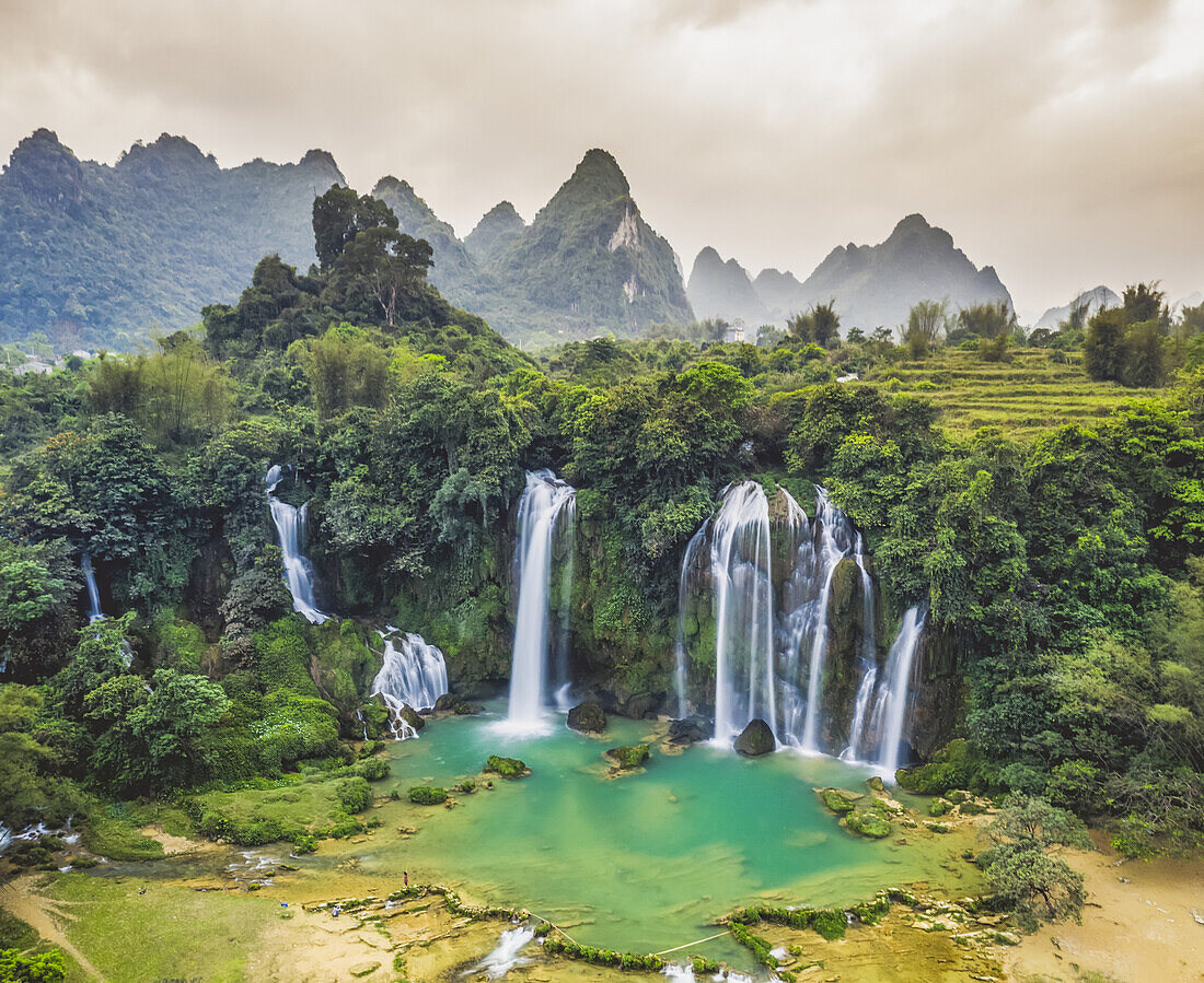 Ban Gioc Wasserfall, Ban Gioc-Detian Wasserfall; Vietnam