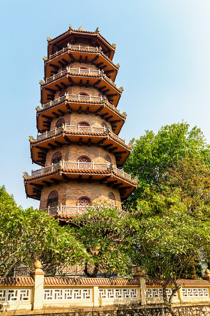Pagoda; Hue, Thua Thien-Hue Province, Vietnam