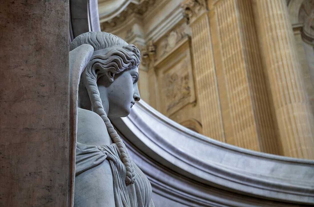 Angel statue, Napoleon's Tomb; Paris, France