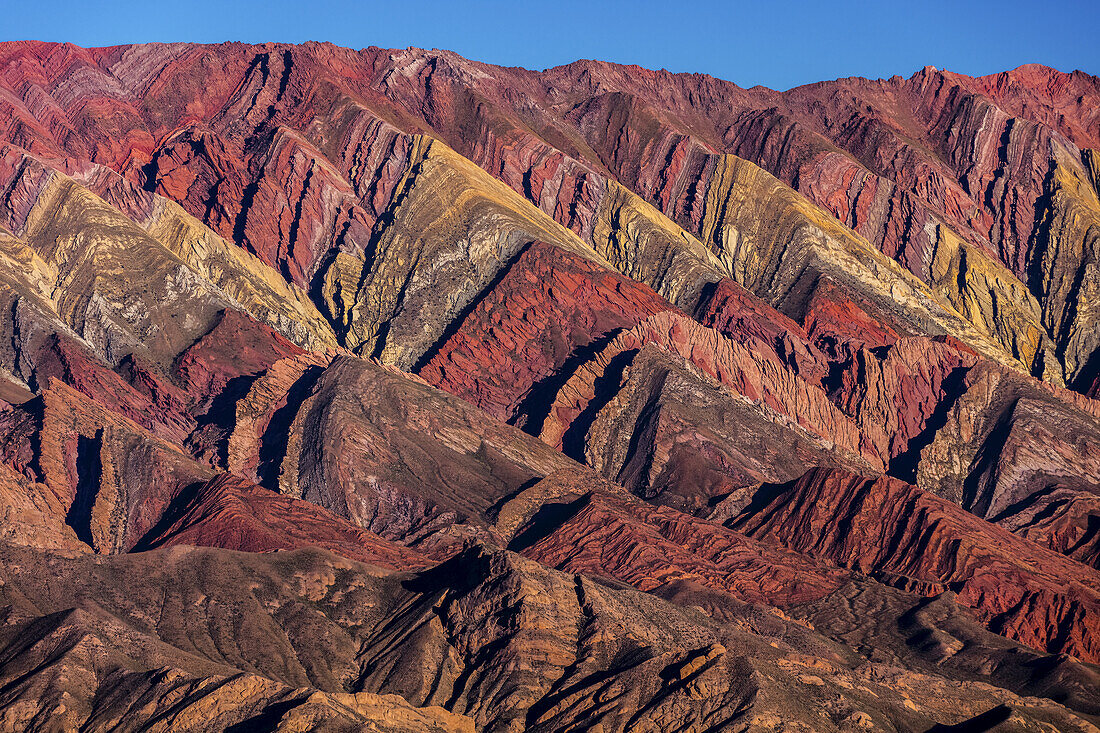 14-Farben-Gebirge; Humahuaca, Jujuy, Argentinien