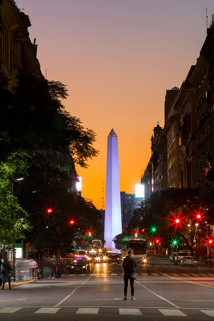 Obelisco; Buenos Aires, Buenos Aires, Argentinien