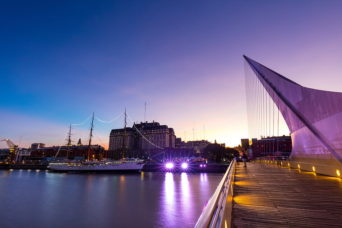 Puente de la Mujer; Buenos Aires, Argentina