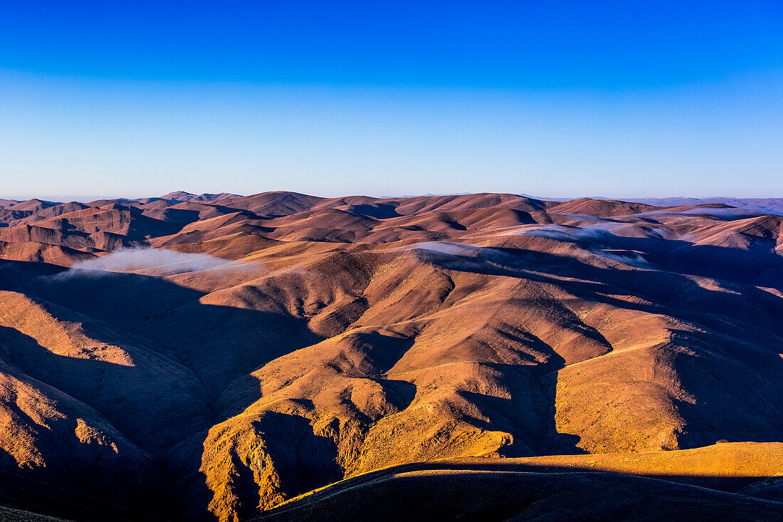 Altiplano-Landschaft bei Sonnenaufgang; Potosi, Bolivien