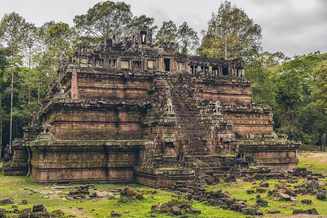Phimeanakas-Tempel im Angkor Wat-Komplex; Siem Reap, Kambodscha